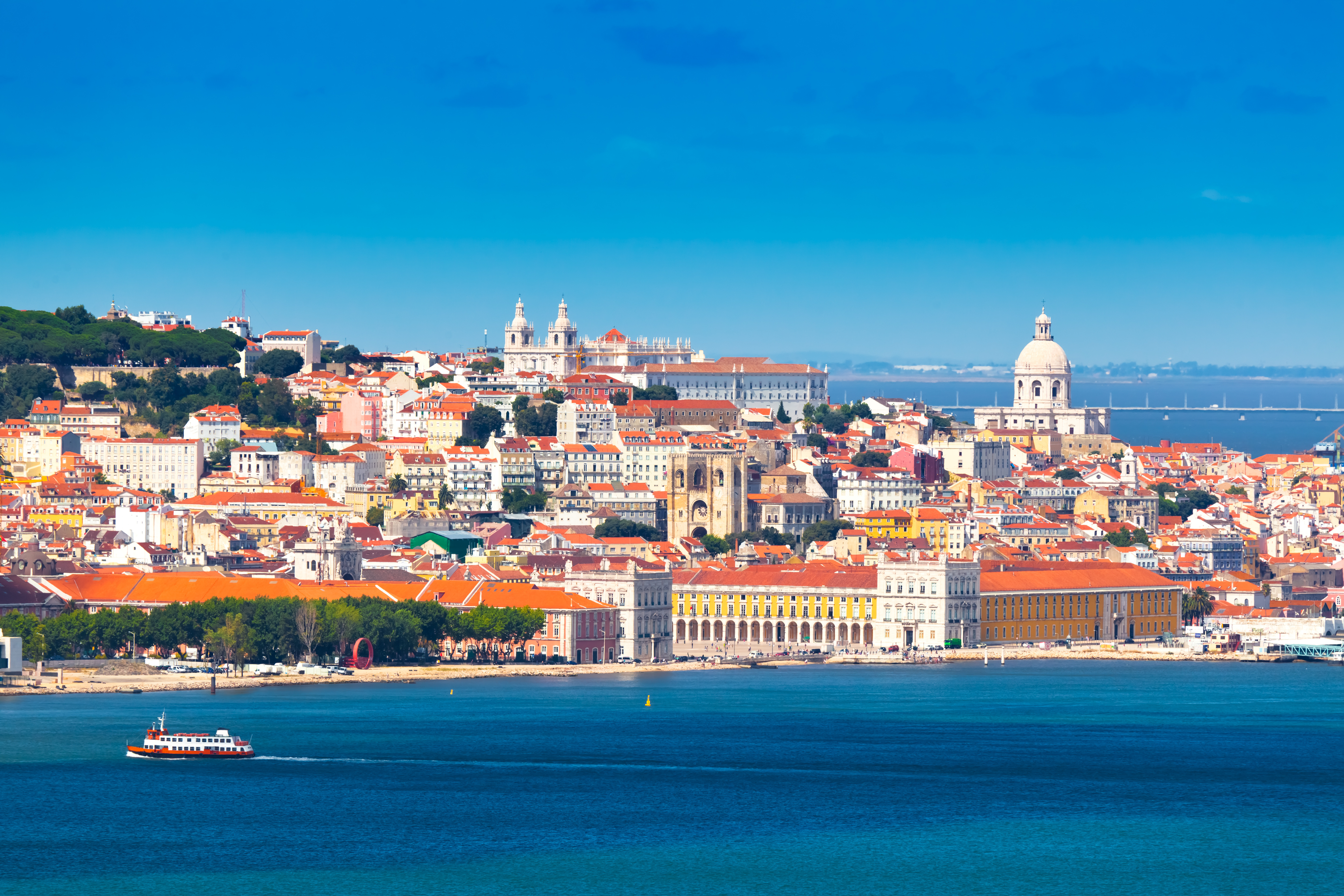 Lisbon from the sea